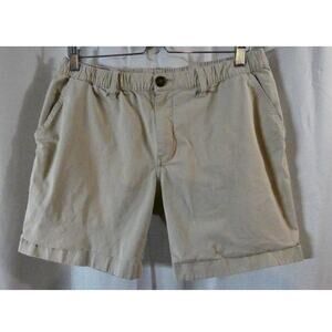 Chubbies Large Regular Fit Shorts Tan Pockets
